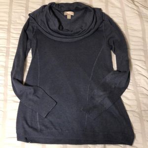 Cowl neckline sweater